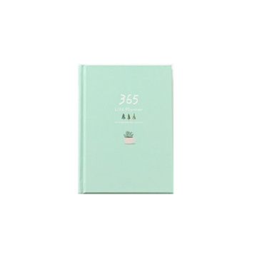 365 Planificateur Agenda Notebook Colorful Inner Page Illustration annuel Plan Daily Journal Record Life Stationery Cadeaux